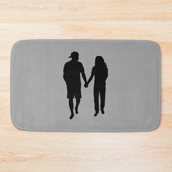 Item preview, Couple Silhouette Love Romance Together Valentines designed and sold by shirt-o-mat.