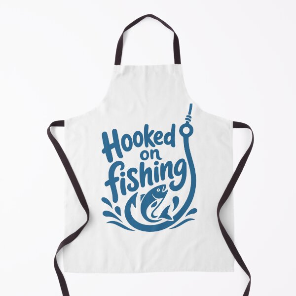 Item preview, Hooked on fishing designed and sold by heptenart.