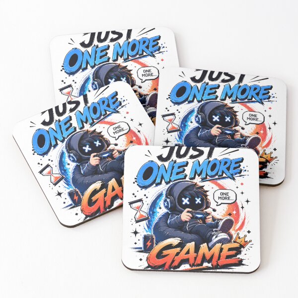Item preview, Just One More Game Funny Gamer Chibi Boy Gaming Hoodie Graphic designed and sold by WormJ.