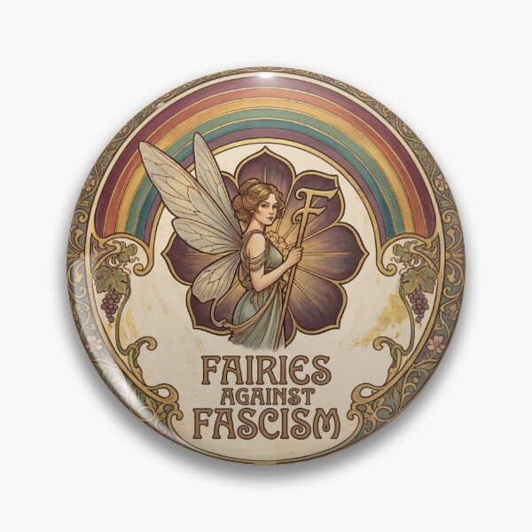 Item preview, Fairies Against Fascism designed and sold by irregulargoods.