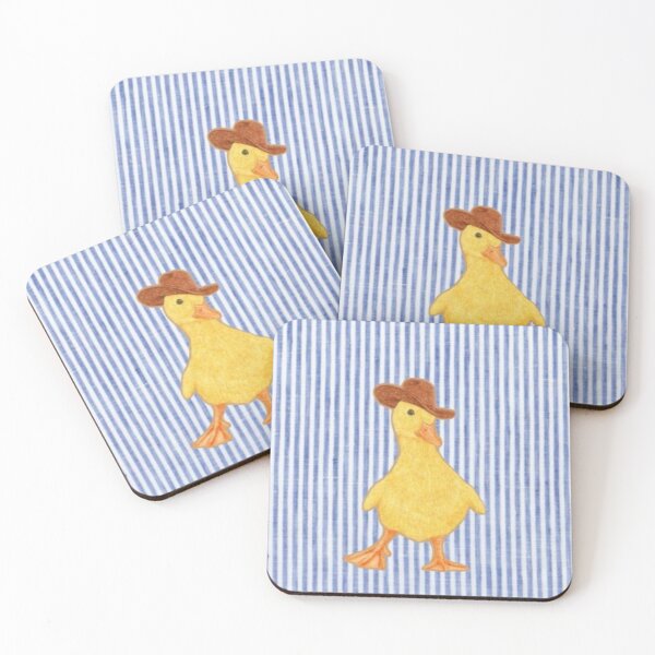 Item preview, Funny Duck with Cowboy Hat and Boots designed and sold by ElliDesign.
