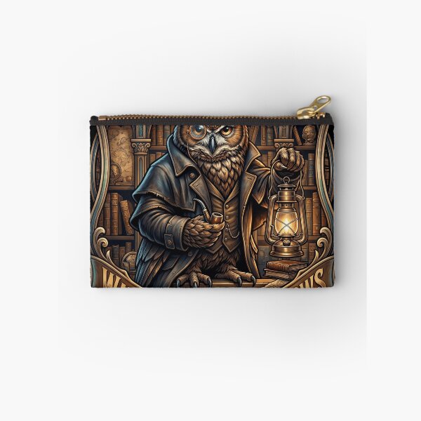 Item preview, Inspector Hoot – Gothic Owl Detective Dark Academia Design designed and sold by veloramode.