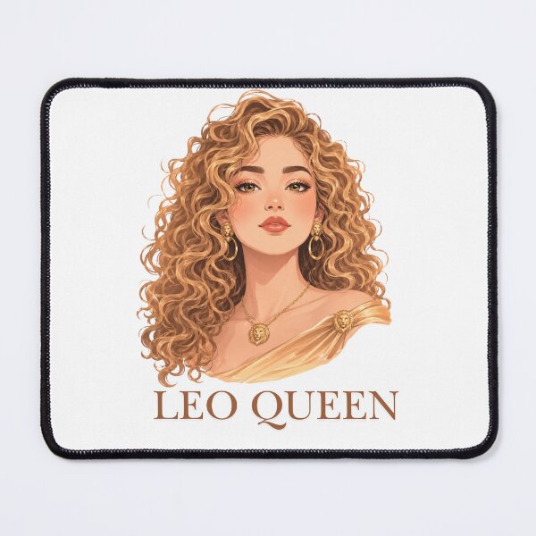 Item preview, Leo Queen Zodiac Astrological Aesthetic Girl Gold designed and sold by Marcelina28.