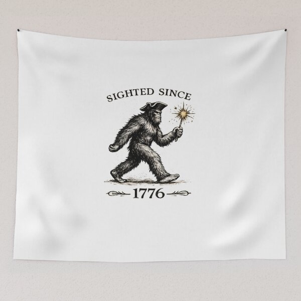 Item preview, Bigfoot Sighted Since 1776 American Sasquatch designed and sold by chattsuede.