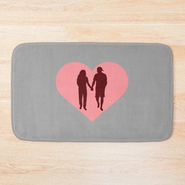 Item preview, Couple Silhouette Love Romance Together Valentines designed and sold by shirt-o-mat.