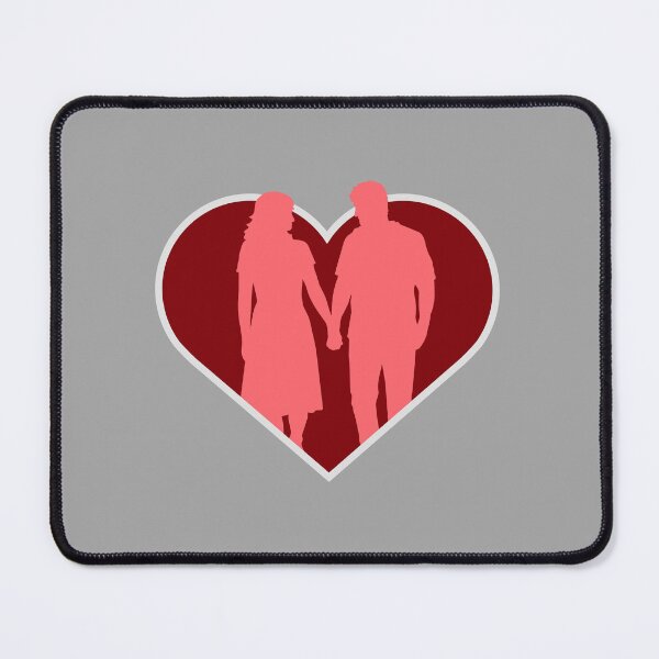 Item preview, Couple Silhouette Love Romance Together Valentines designed and sold by shirt-o-mat.