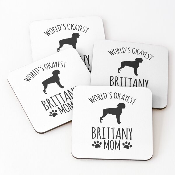 Item preview, Worlds Okayest Brittany Mom - Dog Mom designed and sold by kindxinn.