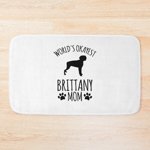 Item preview, Worlds Okayest Brittany Mom - Dog Mom designed and sold by kindxinn.