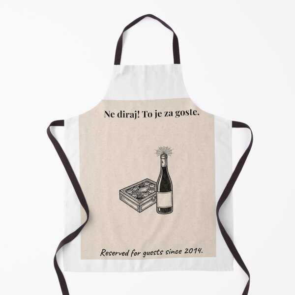 Item preview, Reserved for Guests Since 2014 – Funny Balkan Family Design designed and sold by Mastalina99.