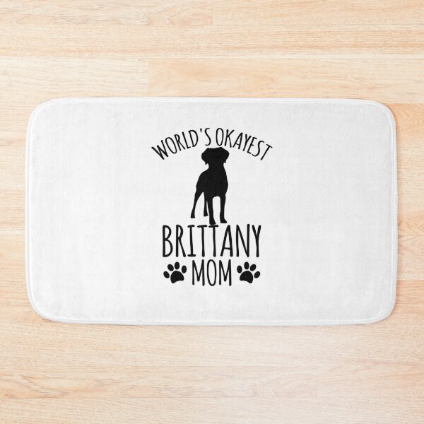 Item preview, Worlds Okayest Brittany Mom - Dog Mom designed and sold by kindxinn.