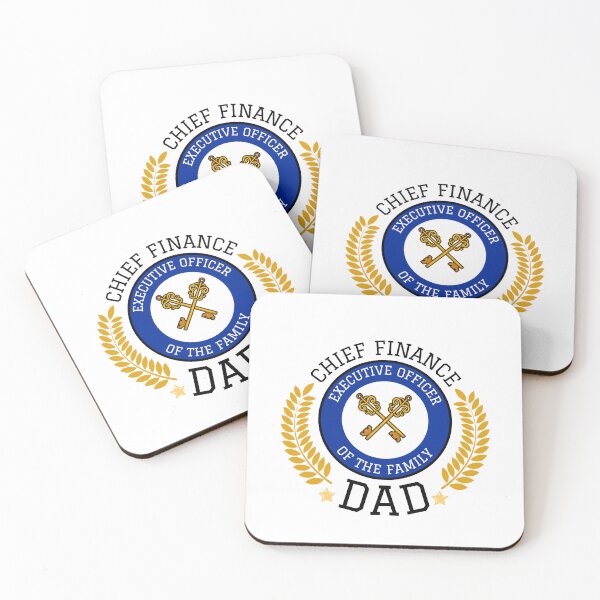 Item preview, Best Financial Dad Ever Round Emblem Design designed and sold by RamjoVerse.