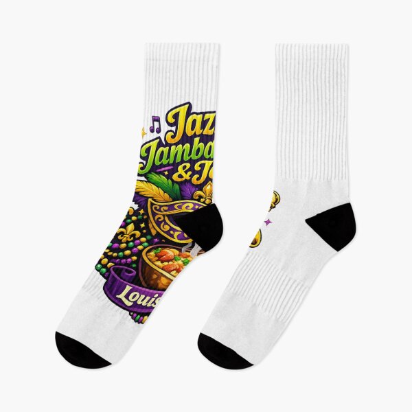 Item preview, Louisiana Jazz Jambalaya Mardi Gras Celebration designed and sold by Dresut.