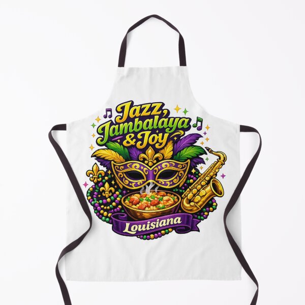 Item preview, Louisiana Jazz Jambalaya Mardi Gras Celebration designed and sold by Dresut.