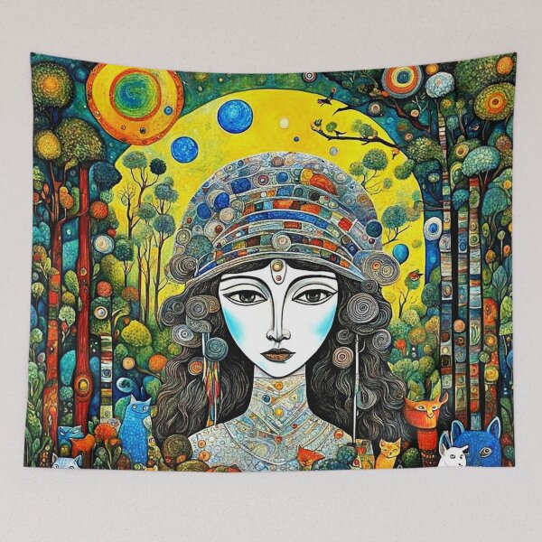 Item preview, The Woodland Goddess watches designed and sold by George Hutton Hunter.