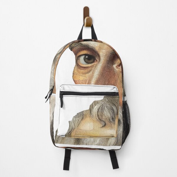 Item preview, Galileo – Father of Science Collage Portrait Art Print | Astronomy Physics Renaissance Poster designed and sold by OzzFrequency.