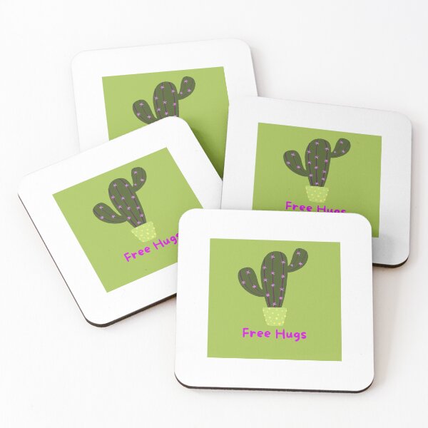 Item preview, Cactus Free Hugs designed and sold by strugglebus stickers.