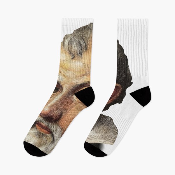 Item preview, Galileo – Father of Science Collage Portrait Art Print | Astronomy Physics Renaissance Poster designed and sold by OzzFrequency.