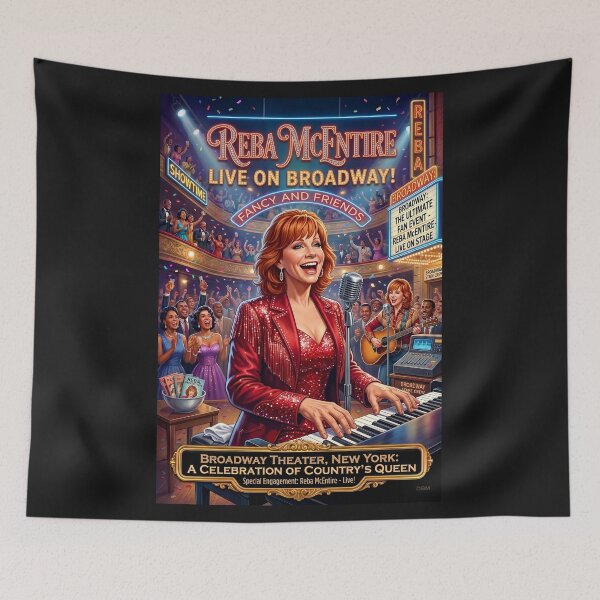 Item preview, REBA McENTIRE - Queen of Country Entertainment - Nashville Country Music designed and sold by DBM Photo Art 1.