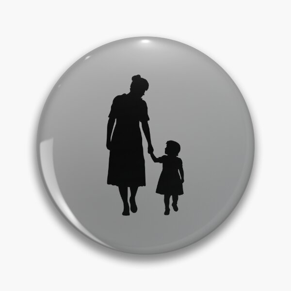 Item preview, Family Silhouette Colorful Modern Fun Together Love designed and sold by shirt-o-mat.