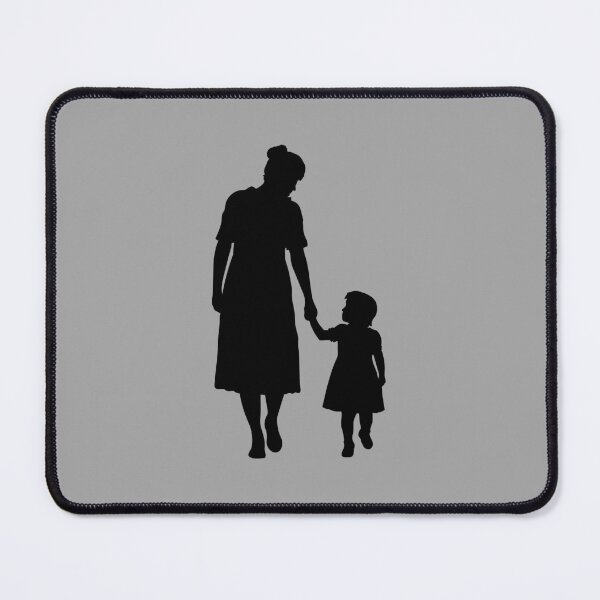 Item preview, Family Silhouette Colorful Modern Fun Together Love designed and sold by shirt-o-mat.