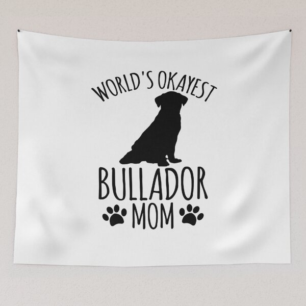 Item preview, Worlds Okayest Bullador Mom - Dog Mom designed and sold by kindxinn.