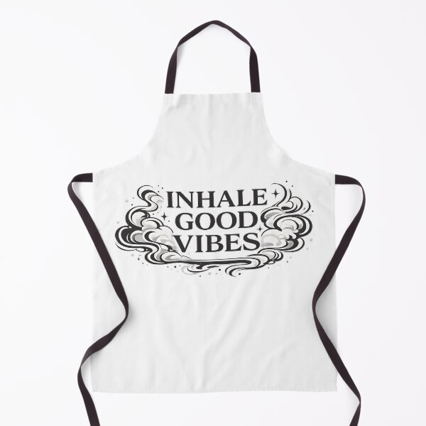 Item preview, Inhale Good Vibes – Minimal Vape Typography Design designed and sold by House of Taste Vape Designs.