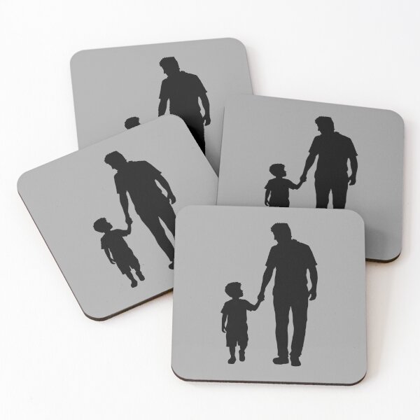 Item preview, Family Silhouette Colorful Modern Fun Together Love designed and sold by shirt-o-mat.