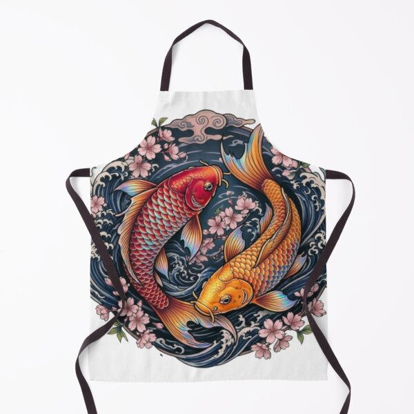 Item preview, Japanese Koi Sakura Tattoo Art designed and sold by PixelStyle Studio.