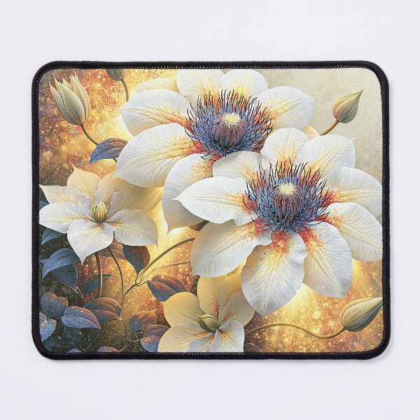 Item preview, The Solar Anemone Clematis designed and sold by bloorose.