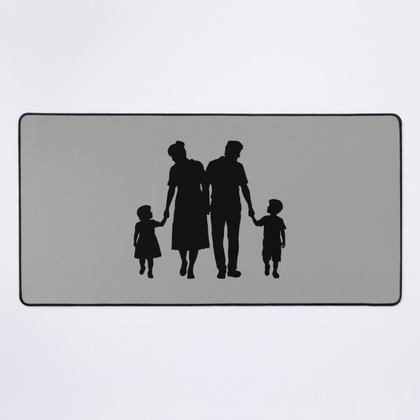 Item preview, Family Silhouette Modern Fun Together Love designed and sold by shirt-o-mat.