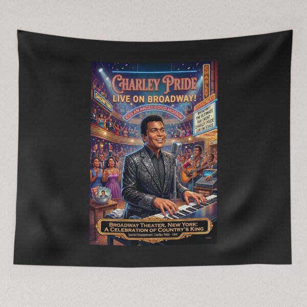 Item preview, Charley Pride — Country Music Trailblazer | Nashville Americana  designed and sold by DBM Photo Art 1.