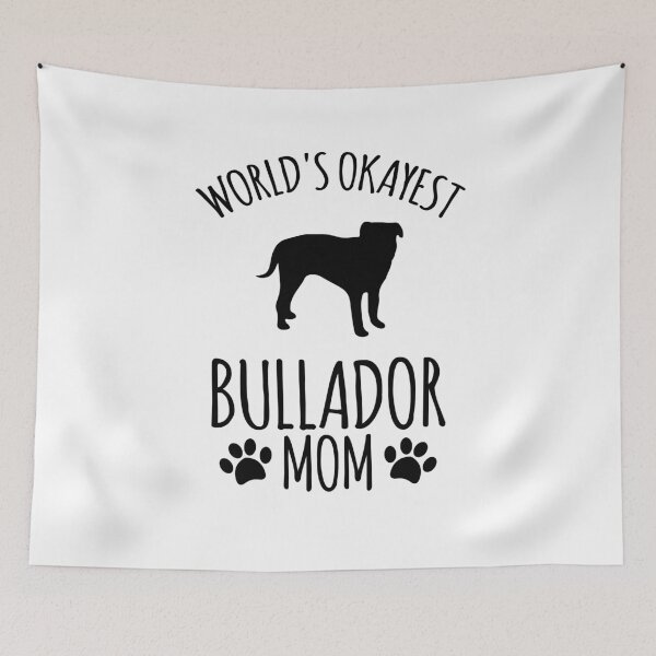 Item preview, Worlds Okayest Bullador Mom - Dog Mom designed and sold by kindxinn.