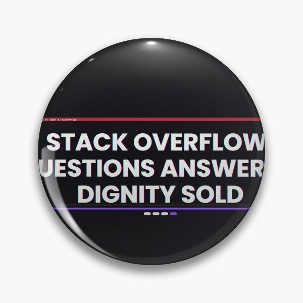 Item preview, STACK OVERFLOW: Questions Answered, Dignity Sold — 5SK Series #23 designed and sold by 5SKseries.