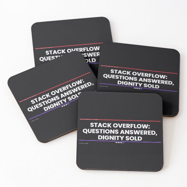 Item preview, STACK OVERFLOW: Questions Answered, Dignity Sold — 5SK Series #23 designed and sold by 5SKseries.