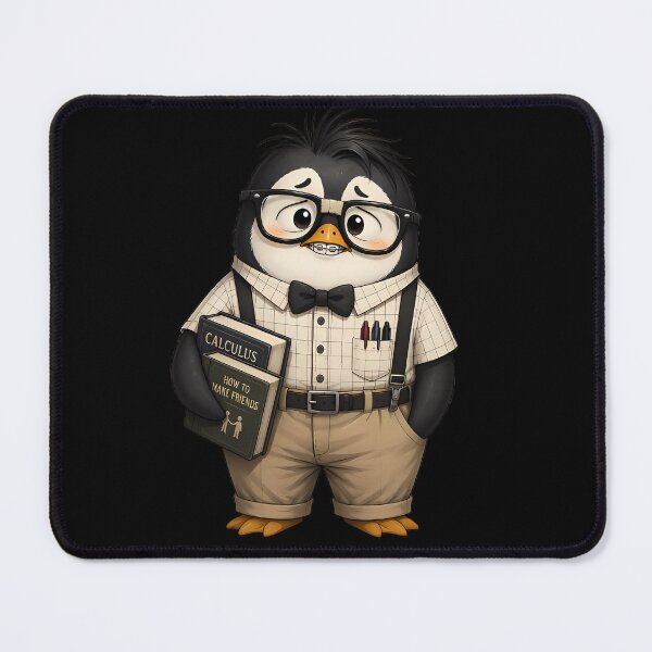 Item preview, Awkward Nerd Penguin designed and sold by BY LI.