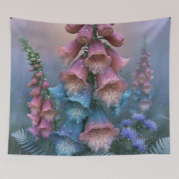 Item preview, The Misty Campanula Spire designed and sold by bloorose.