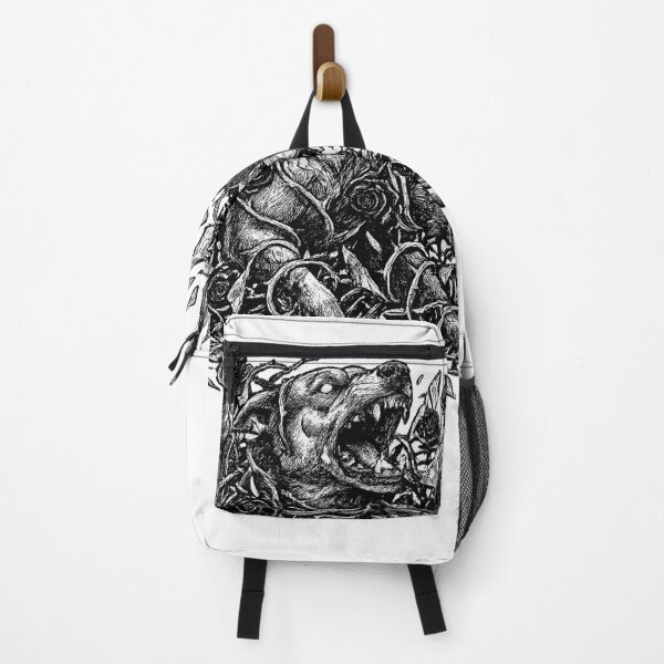 Item preview, Gothic Cerberus Woodcut designed and sold by krish-prints.
