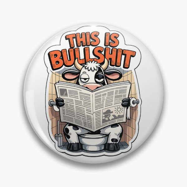 Item preview, This Is Bullshit Toilet Sarcastic Bullshit Design T-Shirt designed and sold by MerchlyMike.