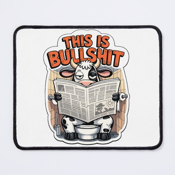 Item preview, This Is Bullshit Toilet Sarcastic Bullshit Design T-Shirt designed and sold by MerchlyMike.