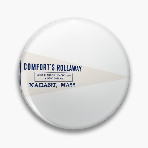 Item preview, Comforts Rollaway Nahant Massachusetts Roller Skating Rink Sticker Decal Label Design 3 designed and sold by tislord.