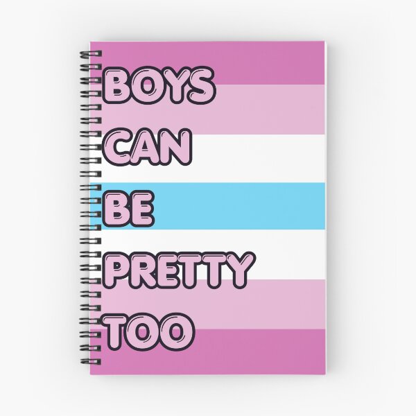 Item preview, "Boys Can Be Pretty Too" Femboy Pride designed and sold by Abstract Finds.