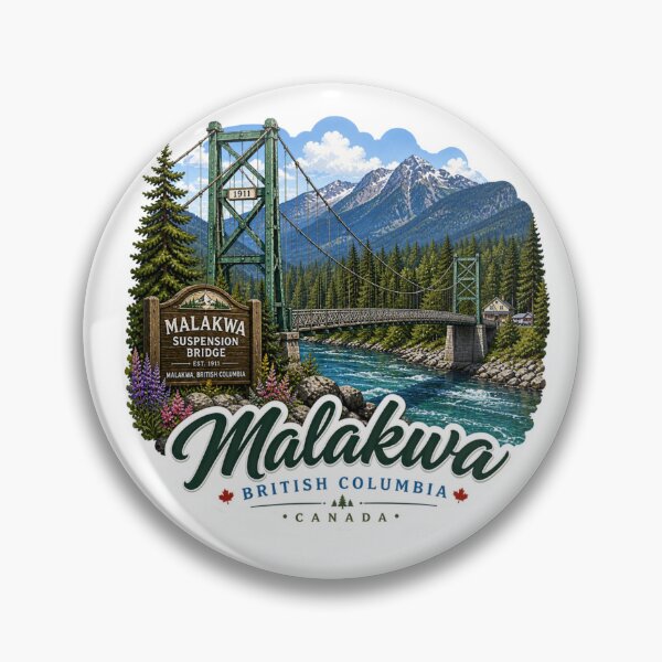Item preview, Malakwa Suspension Bridge, British Columbia, Canada designed and sold by Myra365Art.