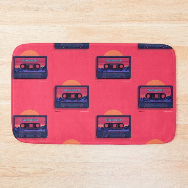 Item preview, Cassette Tape Sunset Landscape Vaporwave Retro Aesthetic Design designed and sold by jojodebondy.