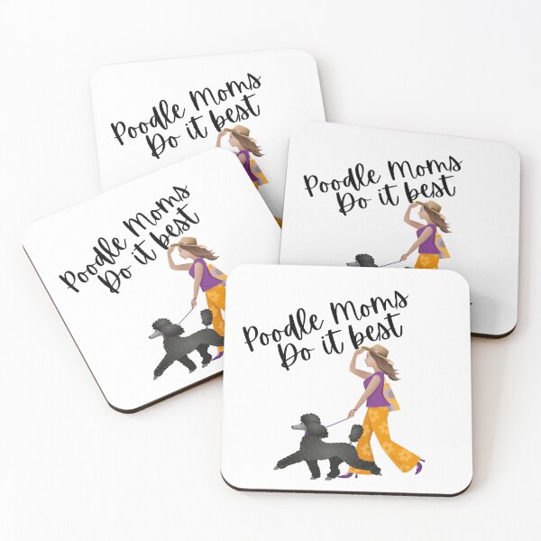 Item preview, Poodle moms do it best designed and sold by andieartco.