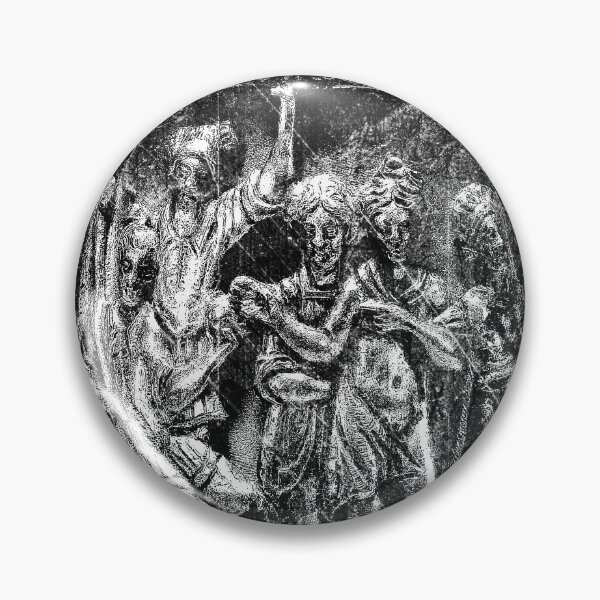 Item preview, 16th Century Italian Renaissance Powder Flask Figurative Relief designed and sold by Ghoul Enterprises.