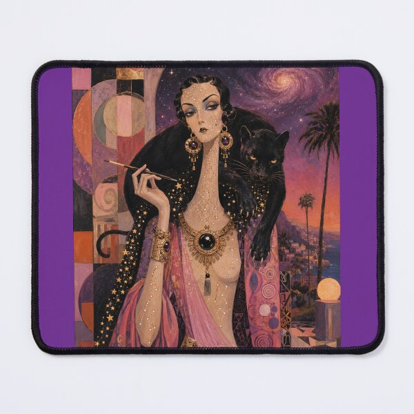 Item preview, Celestial Panther Goddess. designed and sold by Natalia-Vlad.