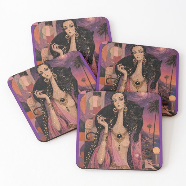 Item preview, Celestial Panther Goddess. designed and sold by Natalia-Vlad.