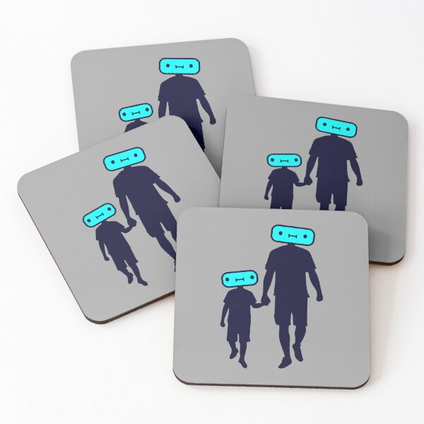 Item preview, Family Silhouette Colorful Modern Fun Together Love designed and sold by shirt-o-mat.