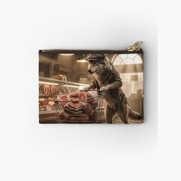 Item preview, Wolf in Human Clothing Visits the Butcher designed and sold by Tridentulus.