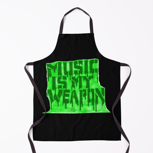 Item preview, Graffiti Music Is My Weapon Green Variant designed and sold by Grimmlar.
